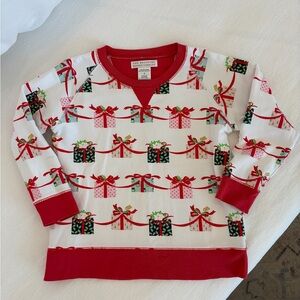 TBBC Beaufort Bonnet Holiday Present Print Sweatshirt